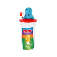 Plastový téglik so slamkou TORO 400ml