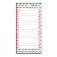 Blok na chladničku s magnetom Paolo, 70 listo...