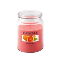 Vonná sviečka v skle PROVENCE 510g, červený pomaranč