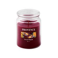 Vonná sviečka v skle PROVENCE 510g, sladký punč