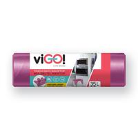 Vrecia na odpad s ušami 35 l Vigo 26 ks levan...