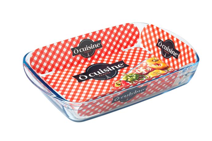 Sklenený pekáč Ocuisine 39 x 24 cm / 3,6 l, b...